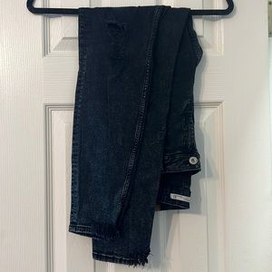 ZARA jeans - black distressed
